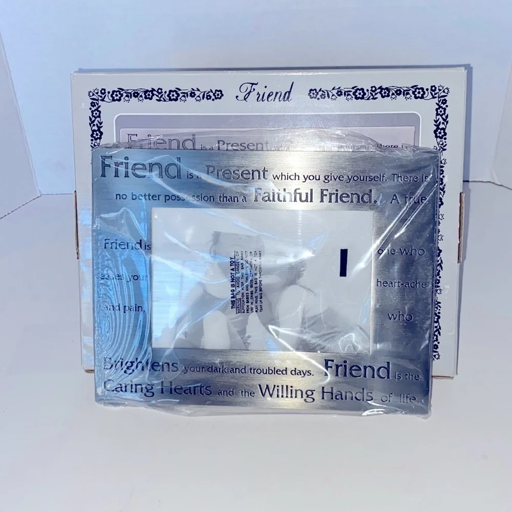 Photo Frame Glass Silver Size 4” X 6”